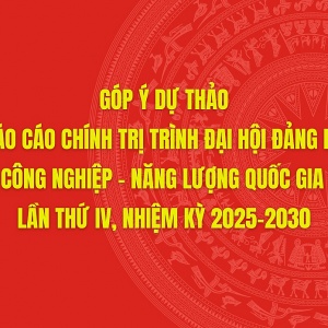 gop y du thao bao cao chinh tri trinh dai hoi dang bo tap doan cong nghiep nang luong quoc gia viet nam lan thu iv nhiem ky 2025 2030